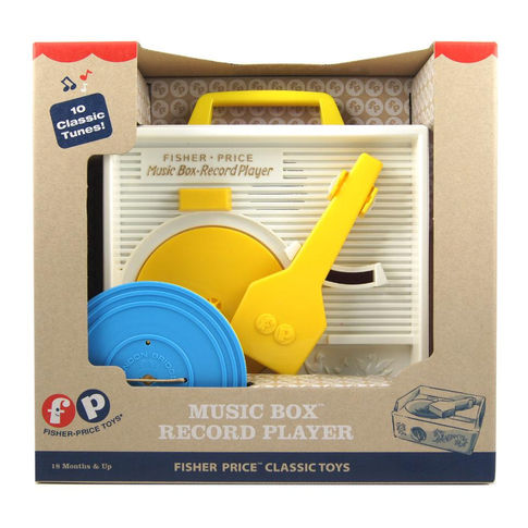 Classic Fisher-Price Music Box Record Player Box
