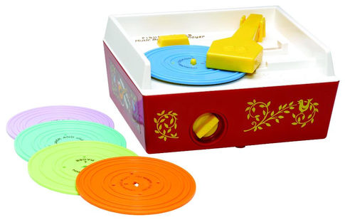 Classic Fisher-Price Music Box Record Player Classic Fisher-Price Music Box Record Player