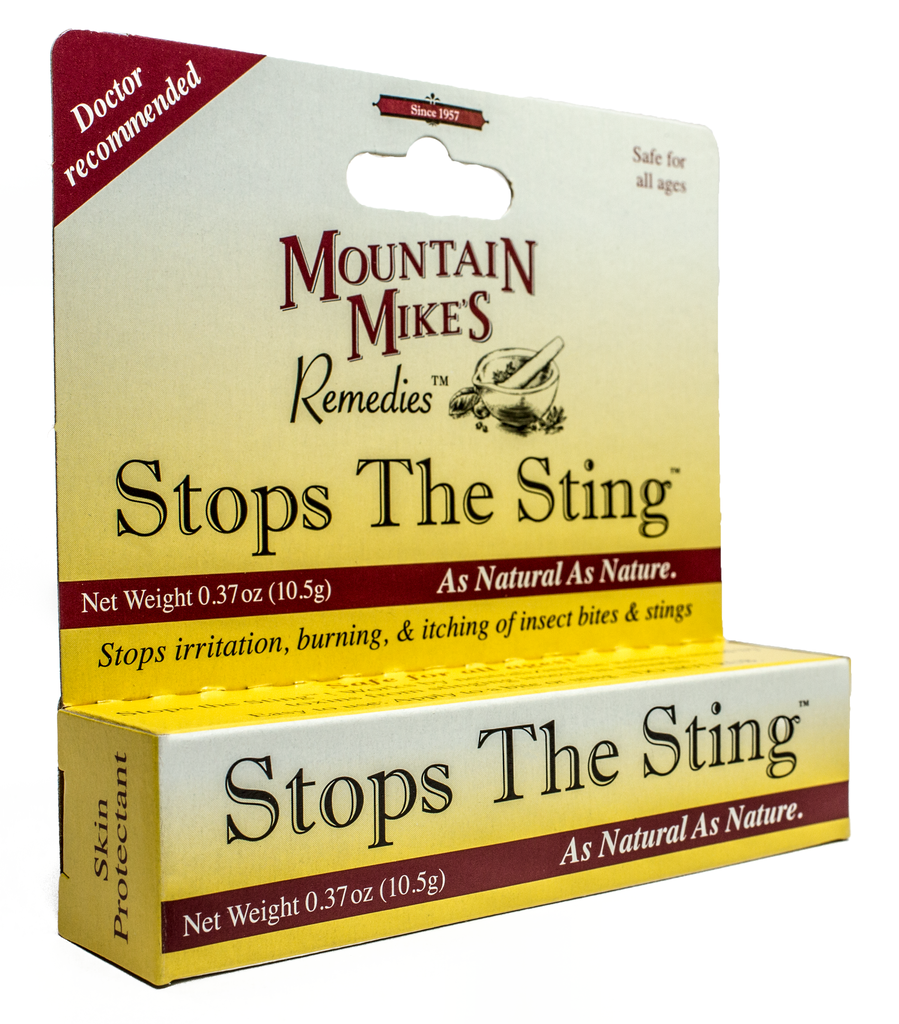MOUNTAIN MIKES STOPS THE STING MOUNTAIN MIKES STOPS THE STING