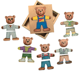 Schylling Ernest Moody Bear Puzzle Schylling Ernest Moody Bear Puzzle