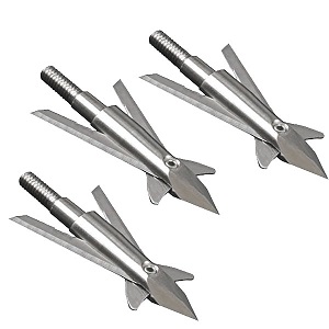 TruGlo Titanium X Mechanical 2-Blade Broadhead 100 Gr. 3 Pk. TruGlo Titanium X Mechanical 2-Blade Broadhead 100 Gr. 3 Pk.