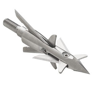 TruGlo Mechanical 4-Blade 100 Gr. Broadhead 3 Pk. TruGlo Mechanical 4-Blade 100 Gr. Broadhead 3 Pk.