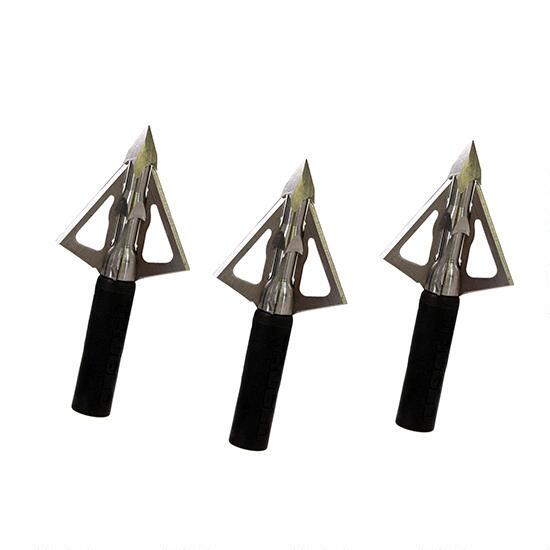 TruGlo Titanium X Fixed Crossbow Broadheads 4- Blade 100 Gr., 3 Pk. TruGlo Titanium X Fixed Crossbow Broadheads 4- Blade 100 Gr., 3 Pk.