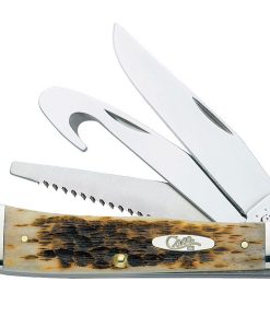 Case Amber Bone SS Hunter Trapper