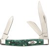 Case Green Sparkle Kirinite Medium Stockman