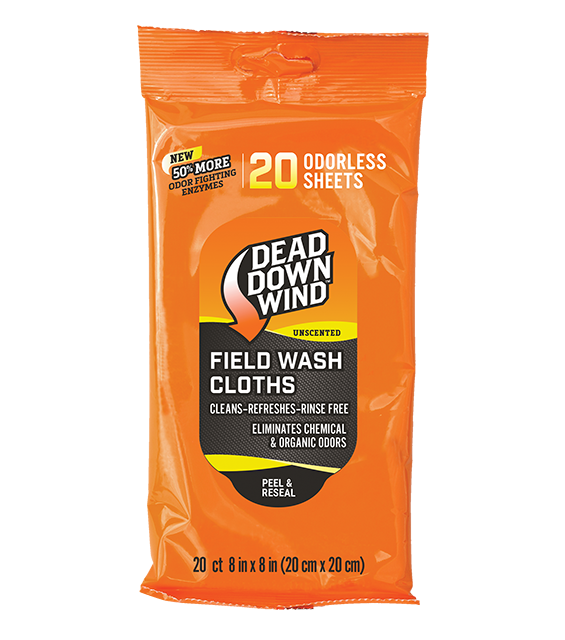 Dead Down Wind Field Wash Cloths 20 Ct. Dead Down Wind Field Wash Cloths 20 Ct.