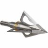Wac 'Em 3-Blade Fixed Blade Broadhead 100 Grain Stainless Steel 4 Pk.