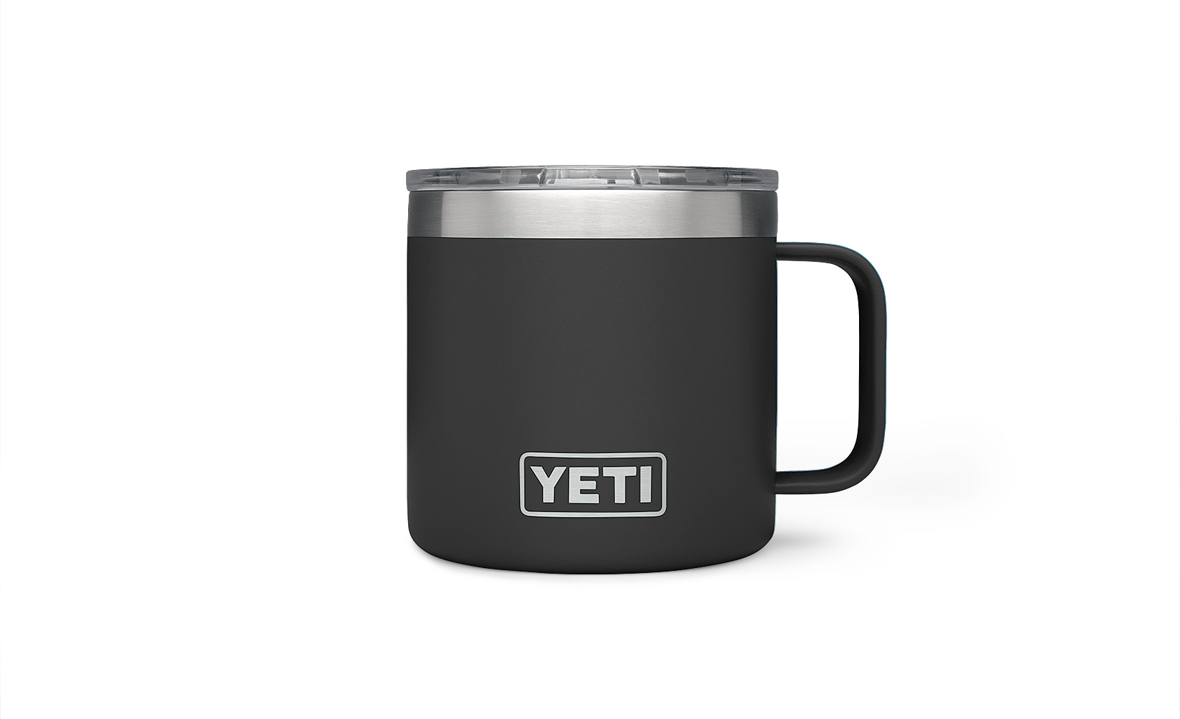 BLACK Yeti Rambler 14 oz. Mug