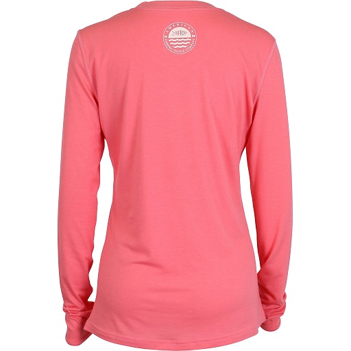 CORAL(1) Aftco Women's Orbit Performance Long Sleeve T-Shirt