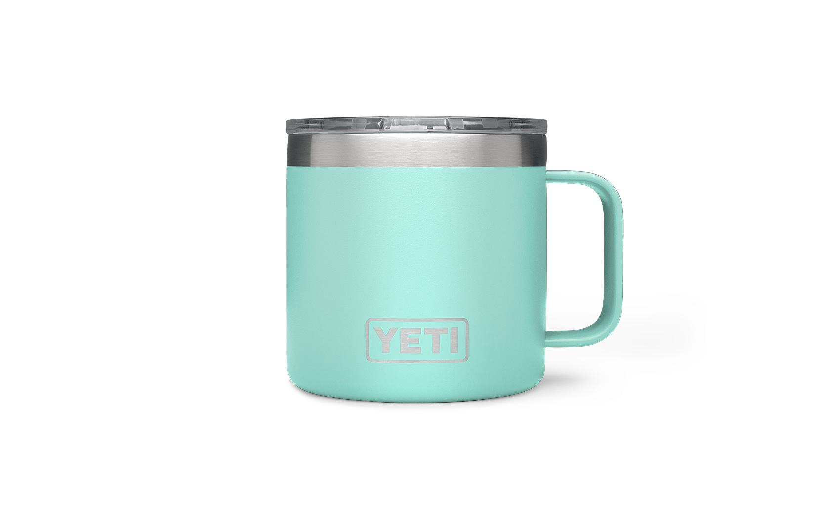 SEAFOAM Yeti Rambler 14 oz. Mug