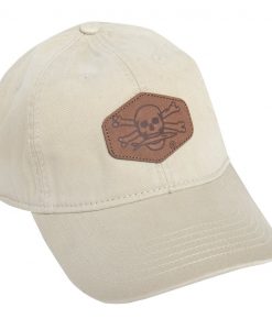 Calcutta Twill Cap with Hex Leather Patch