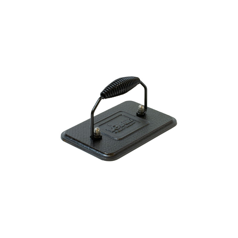 Lodge Rectangular Cast Iron Grill Press 6.75" x 4.5" #LGP3 Lodge Rectangular Cast Iron Grill Press 6.75" x 4.5" #LGP3