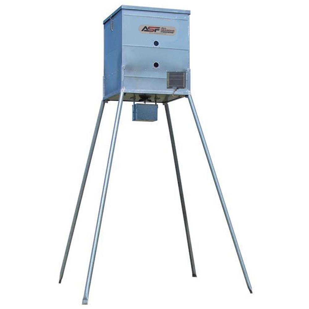 All Seasons 600lb Broadcast W/ Solar Feeder All Seasons 600lb Broadcast W/ Solar Feeder