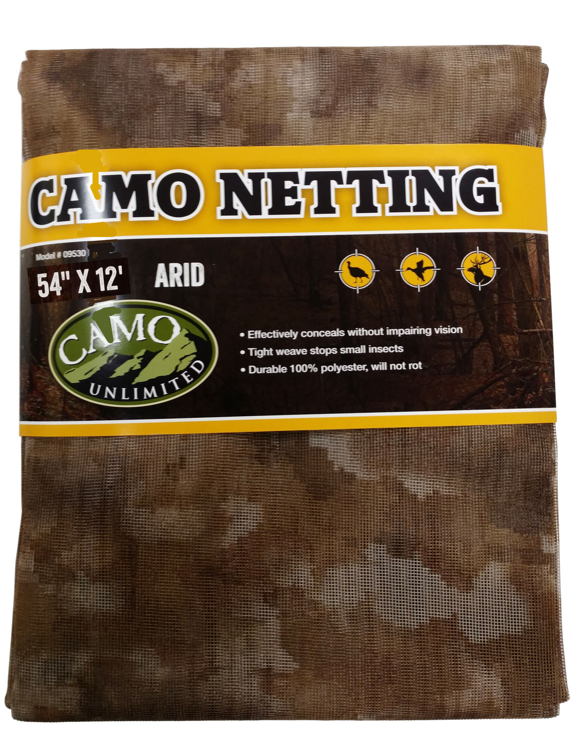 Camo Systems Poly Netting Arid 54" x 12' Camo Systems Poly Netting Arid 54" x 12'