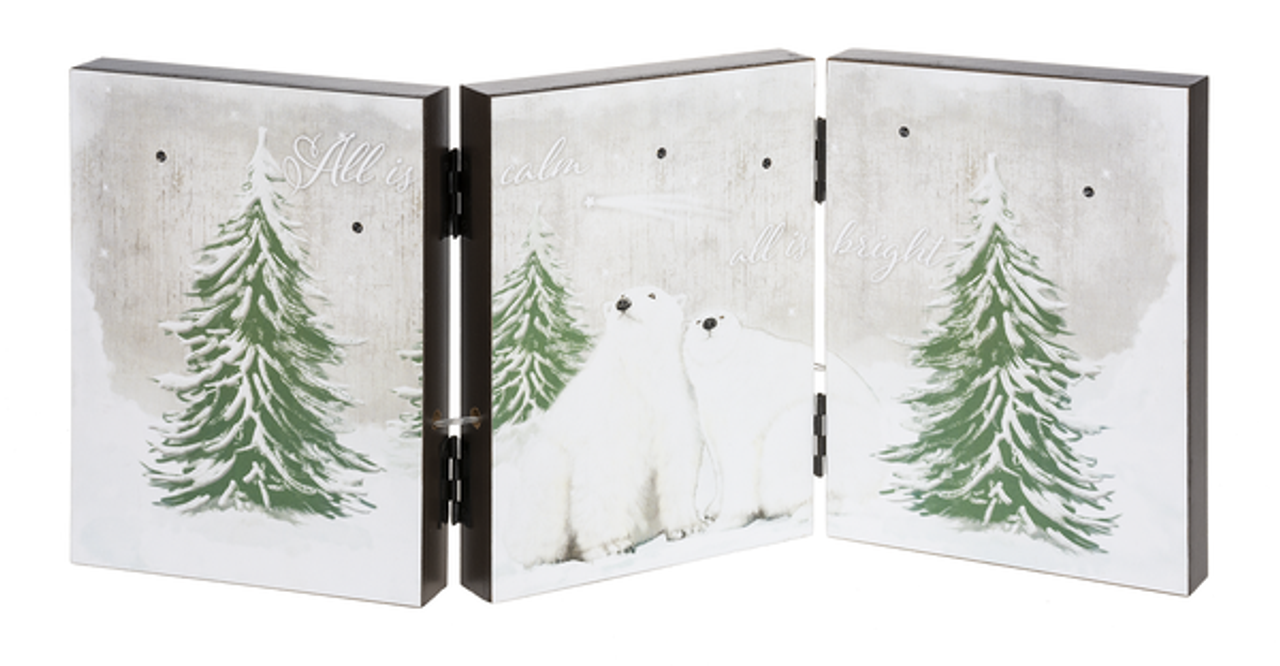 Ganz Holiday Light-Up Accordion Plaque #EX25769 Ganz Holiday Light-Up Accordion Plaque #EX25769