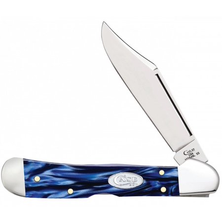 Sparxx Blue Pearl Kirinite Case Knife Sparxx Blue Pearl Kirinite Case Knife