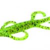 Zoom 6' Lizard Soft Bait 9 Pack - Chartreuse Pepper #002009