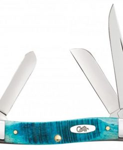 Case Caribbean Blue Bone Medium Stockman Knife