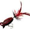 Arbogast Hula Popper 2' Black Death #G761-535