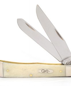 Case Knife Smooth Natural Bone Trapper #504384