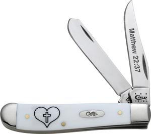 Case Mini Trapper White Knife Case Mini Trapper White Knife