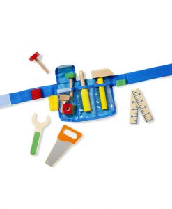 Melissa & Doug Deluxe Wooden Tool Belt Set