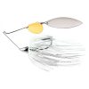 War Eagle Tandem Willow Spinnerbait - 1/2 Oz White Silver #WE12NT01S