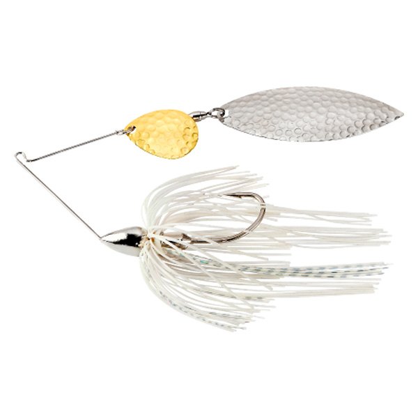 War Eagle Tandem Willow Spinnerbait-3-8 Oz White Silver #WE38NTH01S War Eagle Tandem Willow Spinnerbait-3/8 Oz White Silver #WE38NTH01S