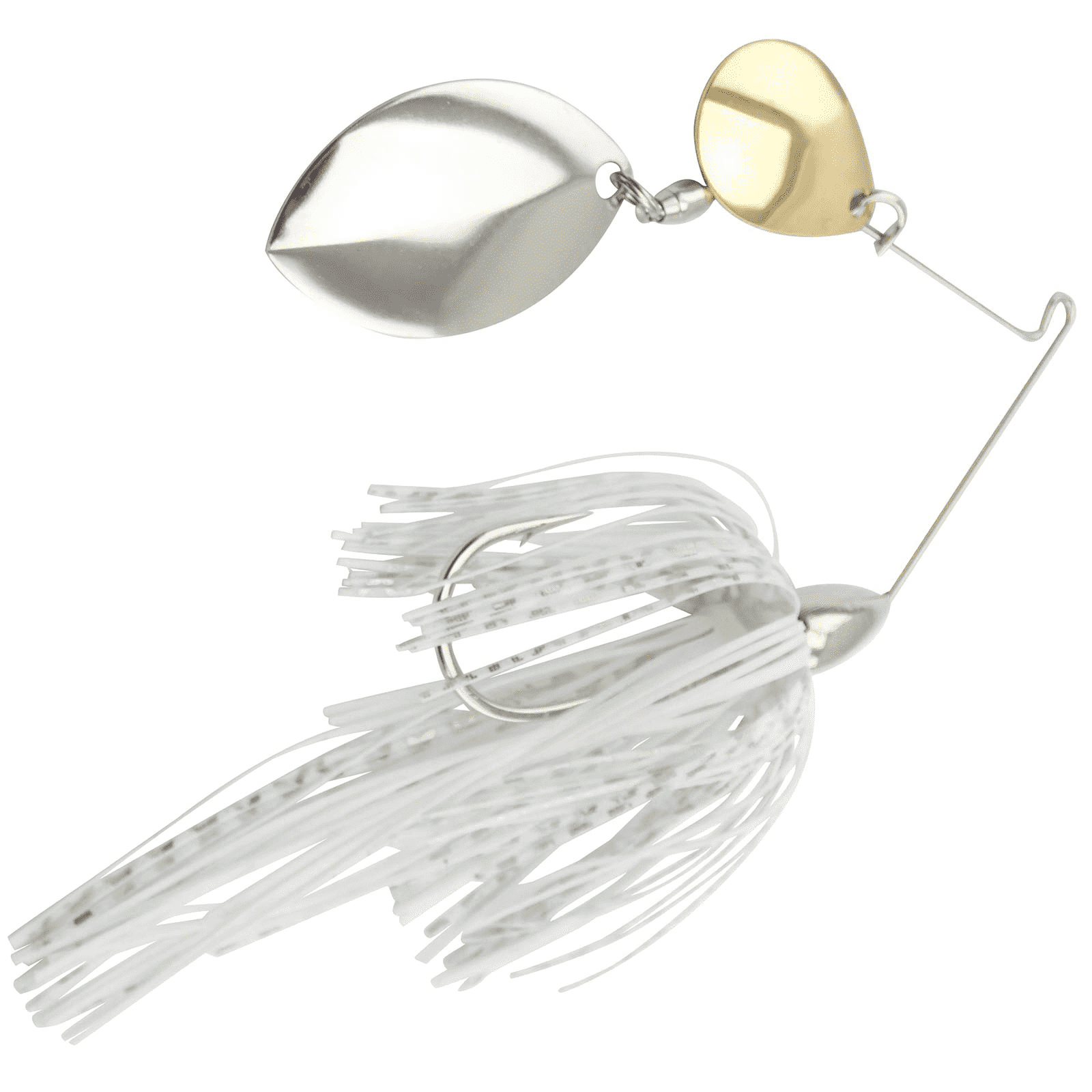 War Eagle Turtleback White Silver Spinnerbait War Eagle Turtleback White Silver Spinnerbait