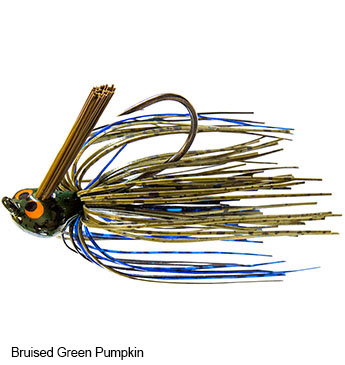 Z-Man CrossEyeZ Flipping Jig 3:8 oz. - Bruised Green Pumpkin #CEFL3808 Z-Man CrossEyeZ Flipping Jig 3/8 oz. - Bruised Green Pumpkin #CEFL3808