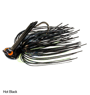 Z-Man CrossEyeZ Flipping Jig 3:8 oz. - Hot Black #CEFL3805 Z-Man CrossEyeZ Flipping Jig 3/8 oz. - Hot Black #CEFL3805