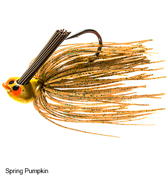 Z-Man CrossEyeZ Flipping Jig 3:8 oz. - Spring Pumpkin #CEFL3807 Z-Man CrossEyeZ Flipping Jig 3:8 oz. - Spring Pumpkin #CEFL3807