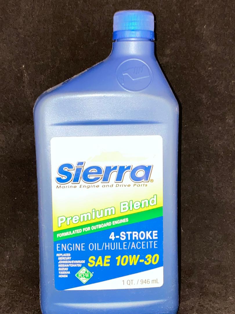 Sierra Marine FC-W 4-Stroke Outboard Engine Oil Sierra Marine FC-W 4-Stroke Outboard Engine Oil