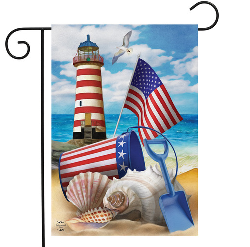 Briarwood Lane Sea To Shining Sea Garden Flag #GFBL-G01203 Briarwood Lane Sea To Shining Sea Garden Flag #GFBL-G01203