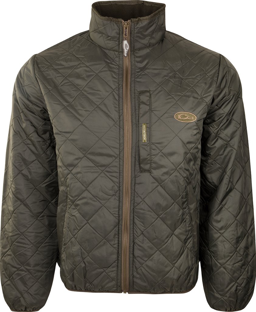 Drake Men's Delta Fleece-Lined Quilted Jacket #DW1071 Drake Men's Delta Fleece-Lined Quilted Jacket #DW1071