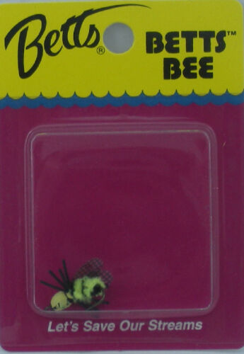 Betts Bee Chenille With Yellow Bear Hair Head - Size 8 #212-8 Betts Bee Chenille With Yellow Bear Hair Head - Size 8 #212-8