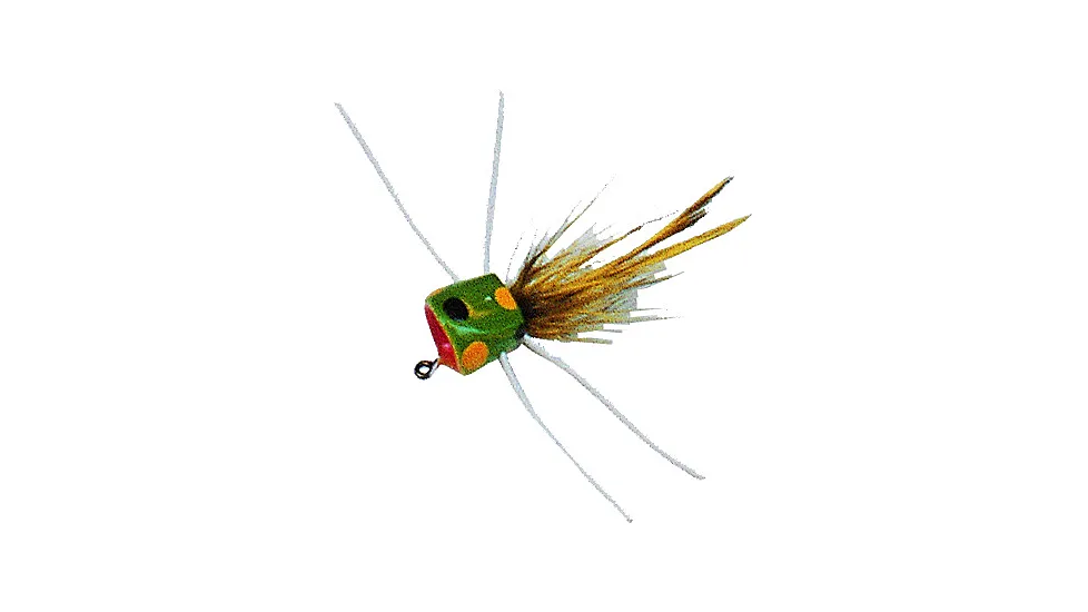 Betts Frugal Frog Fly Popper - Size 10 #07-10 Betts Frugal Frog Fly Popper - Size 10 #07-10