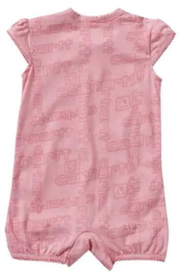 Carhartt Girls' Infant Printed Romper Carhartt Girls' Infant Printed Romper #CM9677