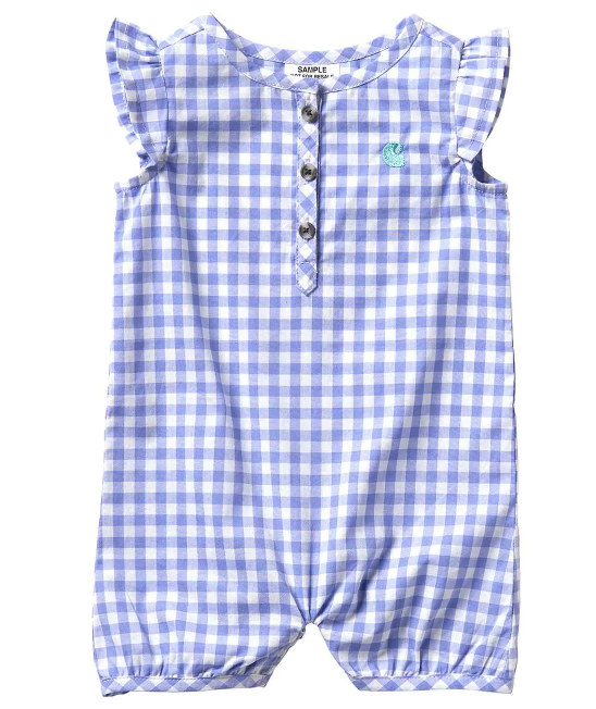 Carhartt Girls' Infant Woven Plaid Romper #CM9678 Carhartt Girls' Infant Woven Plaid Romper #CM9678