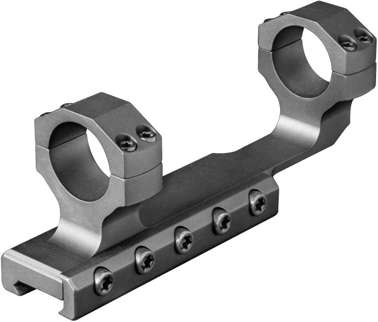 Leupold Mark AR Integral Mounting System 1-Piece Base & 1in Ring Combo Finish #177093 Leupold Mark AR Integral Mounting System 1-Piece Base & 1in Ring Combo Finish #177093