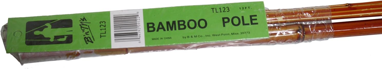 B'nM 12ft Slip Joint Rigged Cane Pole - 3 Piece #TL123 B'nM 12ft Slip Joint Rigged Cane Pole - 3 Piece #TL123