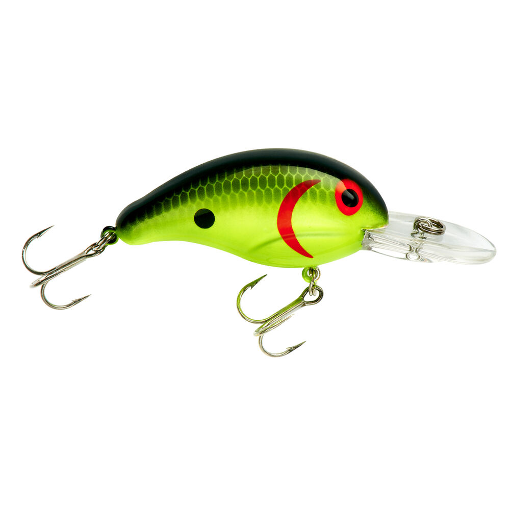 Bandit Crankbait Chartreuse:Black Back #BDT132 Bandit Crankbait Chartreuse:Black Back #BDT132