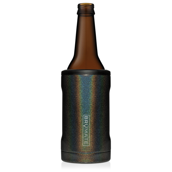 GLITTER CHARCOAL Brumate Hopsulator Bott'l #HBE12GB