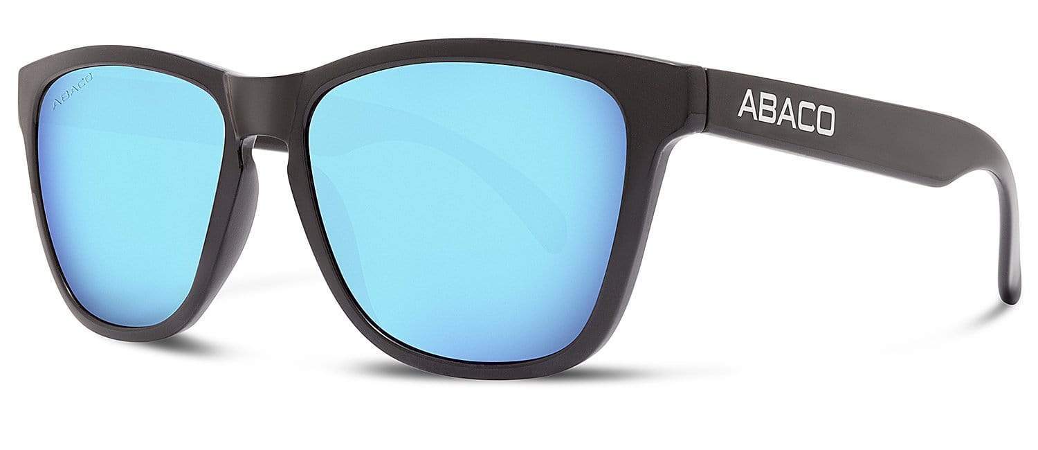 Abaco Kai Matte Black Caribbean Blue Mirror Abaco Kai Matte Black Caribbean Blue Mirror