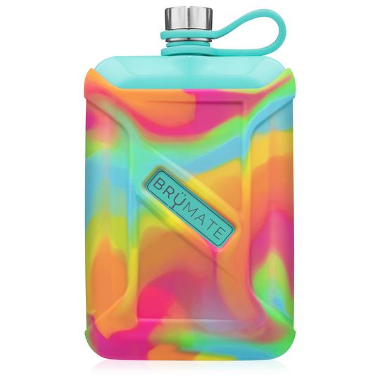 BruMate Liquor Canteen Tie Dye Aqua BruMate Liquor Canteen Tie Dye Aqua