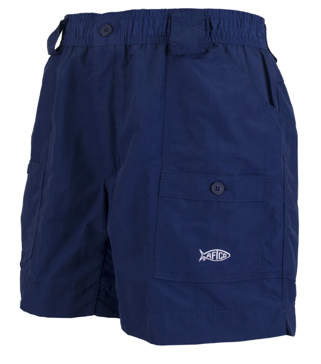 NAVY Aftco Men's Original Fishing Shorts #M01-NVY