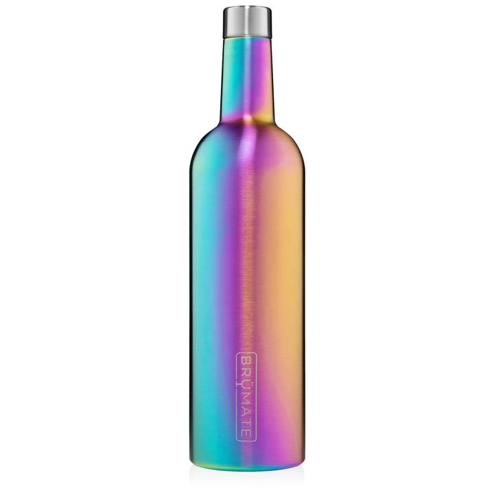 RAINBOW TITANIUM BruMate Winesulator 25 Oz. Wine Canteen # WELE750