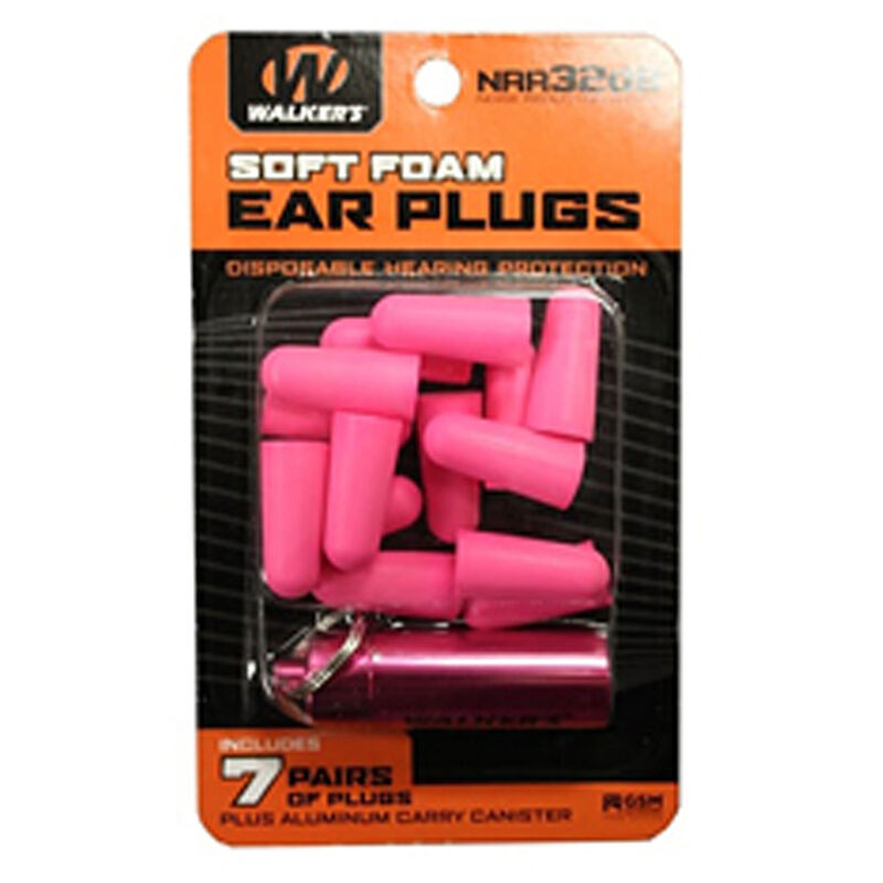 Walkers Ear Plugs Pink Walkers Ear Plugs Pink