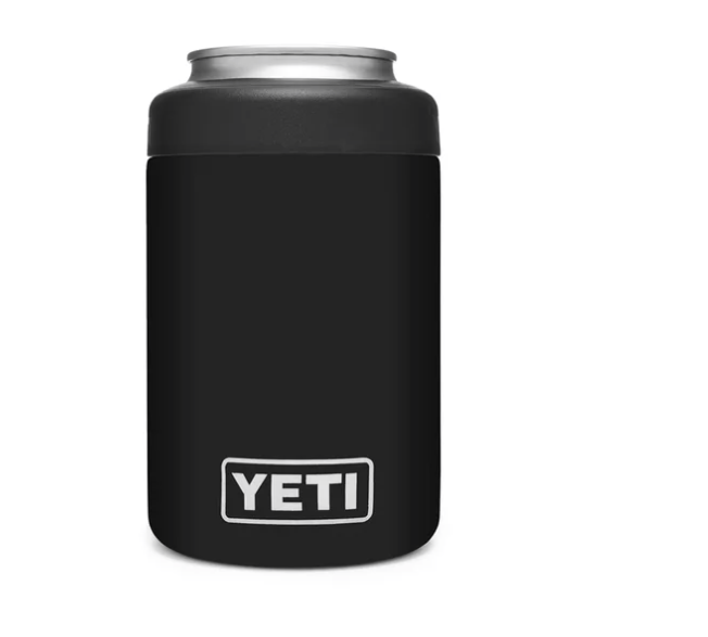 BLACK Yeti 12 Oz. Rambler Colster Can Insulator #21070090063
