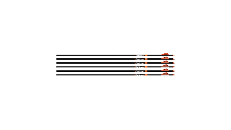 Easton 6.5mm Bowhunter 500 Arrows With 2 Bully Vanes #029027 Easton 6.5mm Bowhunter 500 Arrows With 2" Bully Vanes #029027